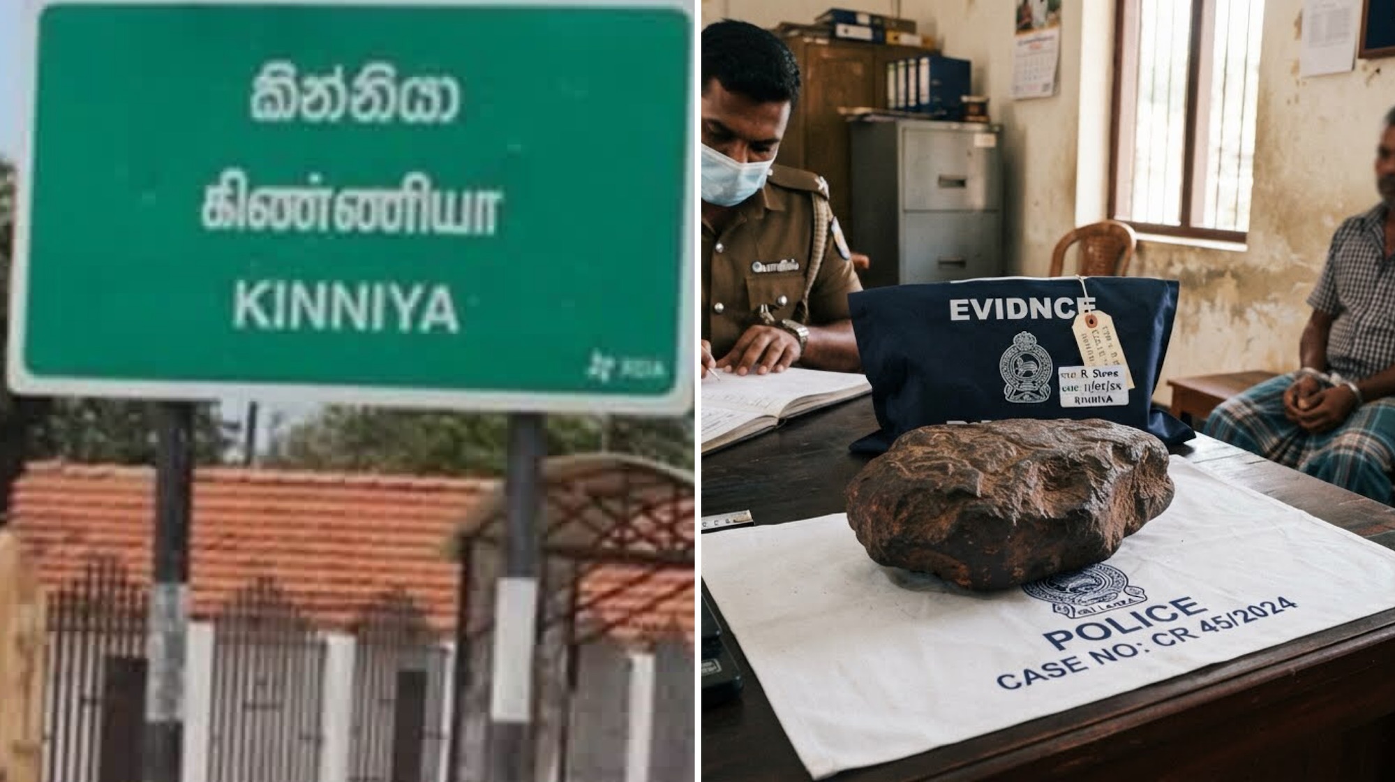 திருகோணமலையில் பரபரப்பு: ரூ. 2.5 கோடி மதிப்புள்ள ‘ராவண கல்’ளுடன் இருவர் கைது!