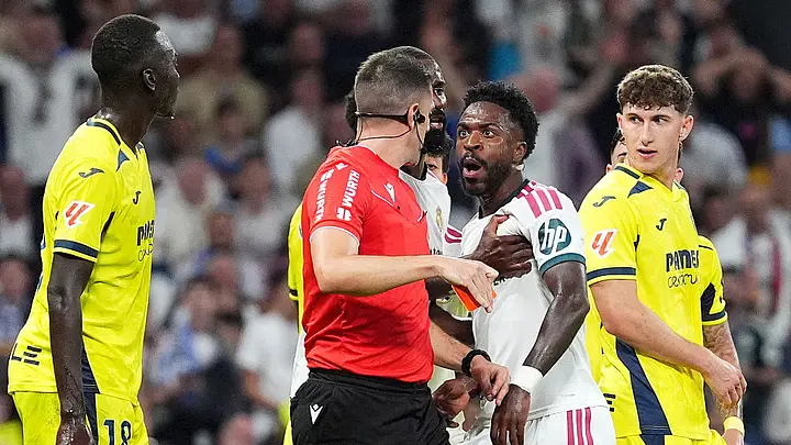 ரியல் மட்ரிட் 1–0 வெற்றி: வினிசியஸுக்கு சிவப்பு அட்டை!